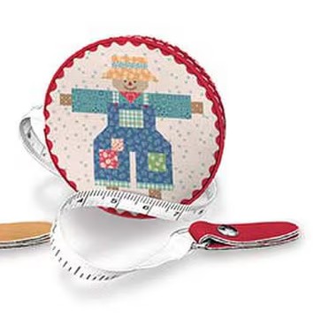 [RB-ST-SCRCRW] Farmer's Daughter Scarecrow Tape Measure