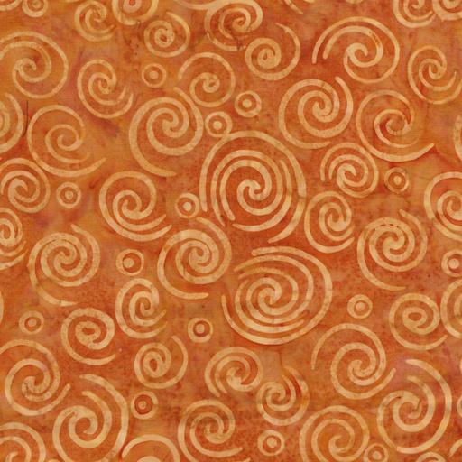 [IB-71252-8265] Bloom Grove Spiral Gold Acorn from Island Batik