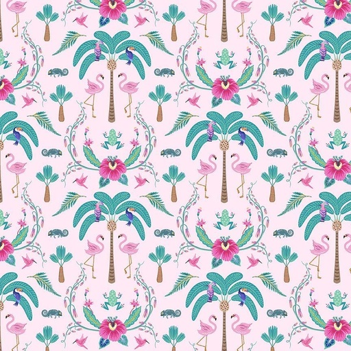 [DS-D3369] Birds of a Feather Keep Palm and Carry On Pink from Dear Stella