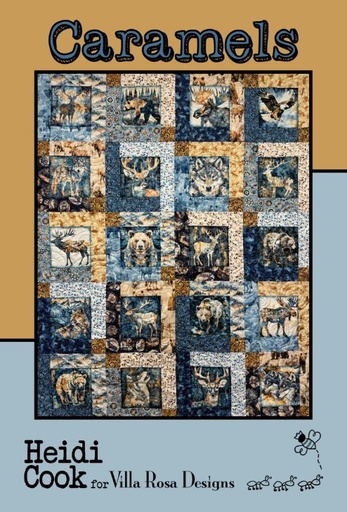 [VRD-CRMLS] Caramels Quilt Pattern from Villa Rosa Designs