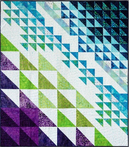 [PP-Horizon] Horizon Quilt Kit by Kate Colleran from Island Batiks