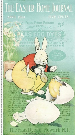 [RB-17140-PNL] Egg Hunt The Easter Home Journal Main Panel by J. Wecker Frisch for Riley Blake Designs