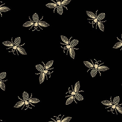 [AND-W-1678-K] Always and Forever 108s French Bee Wideback Charcoal from Andover Fabrics