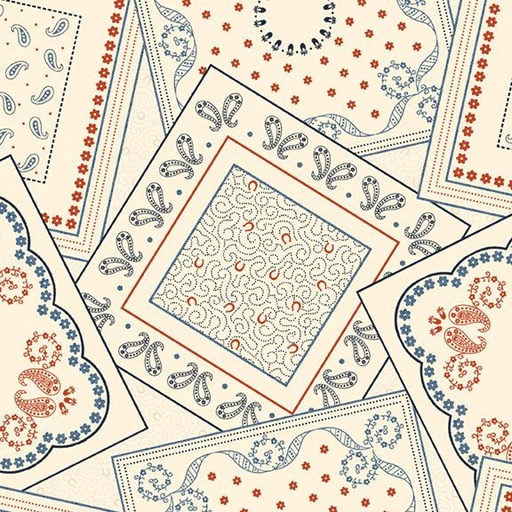 [MB-QB651602D] Bandana Bliss Bandana Patchwork Wideback from Marcus Fabrics