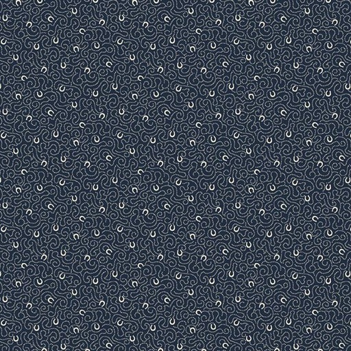 [MB-R651598D-NAVY] Bandana Bliss Horseshoes Navy from Marcus Fabrics