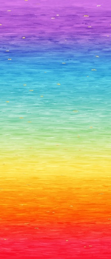 [STE-8834-108] Go with the Flow 108" Watercolor Ombre Rainbow from Studio E