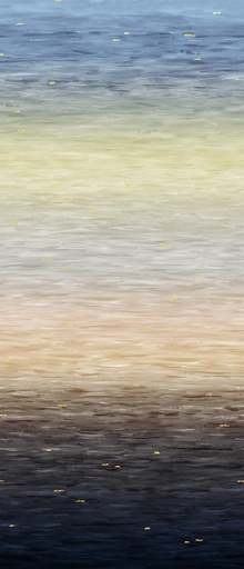[STE-8834-79] Go with the Flow 108" Watercolor Ombre Slate from Studio E