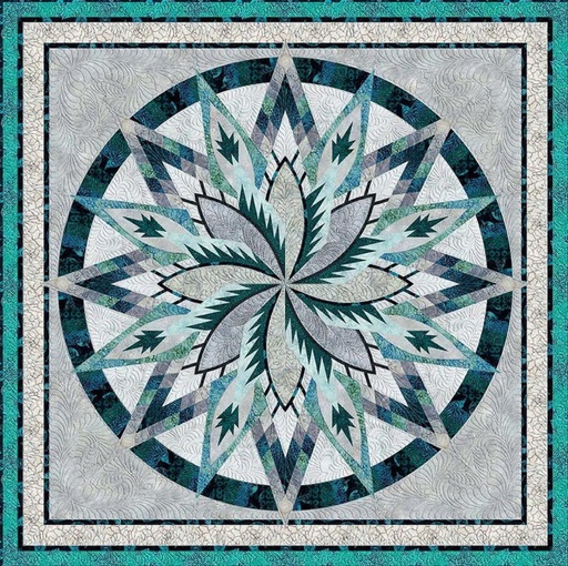 [RB-KTBT-1026] Silver Shores Batiks Quilt Kit from Riley Blake Designs