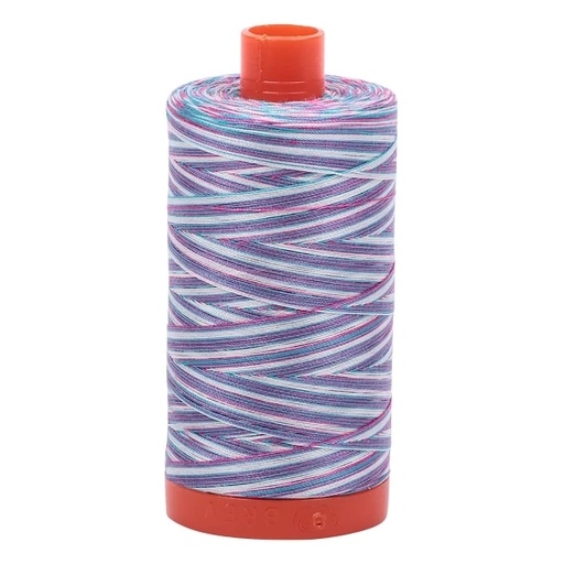 [MK-1150-4647] Aurifil 50 Wt. Variegated Thread - Berrylicious 4647