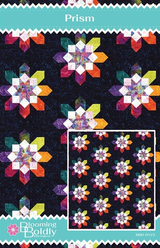 [RB-P006-PRISM] Prism Quilt Pattern by Blooming Boldly Designs