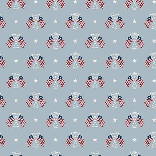[RB-C17333-BL] Independence Old Glory Blue from Riley Blake Designs