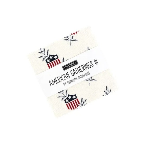 [MOD-49320-MC] American Gatherings III Mini Charm Pack by Primitive Gatherings for Moda Fabrics