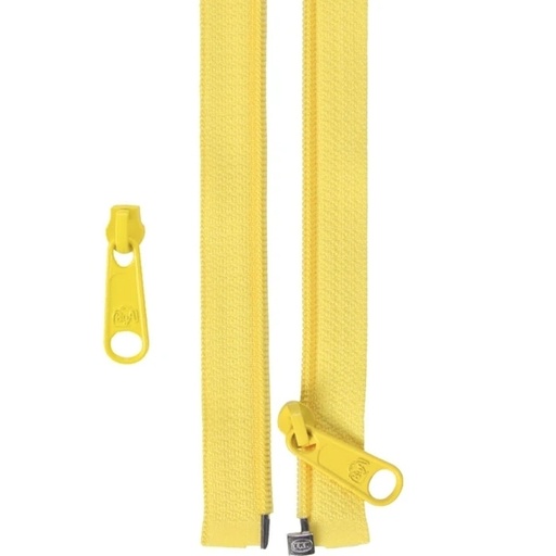 [BAN-ZIP50-195] Separating Zipper and Extra Slide in Dandelion from ByAnnie