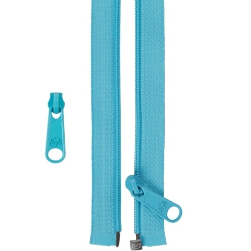 [BAN-ZIP50-214] Separating Zipper and Extra Slide in Parrot Blue from ByAnnie