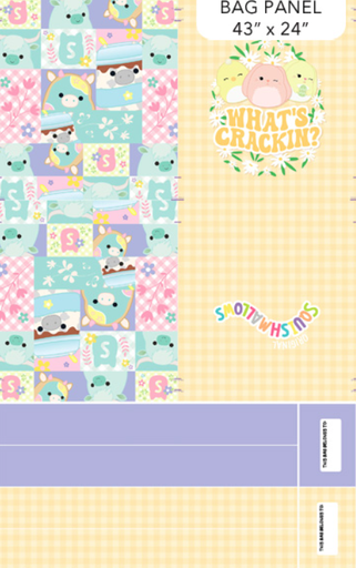[NOR-SQ1022-10] Springtime Squishmallow Bag Panel