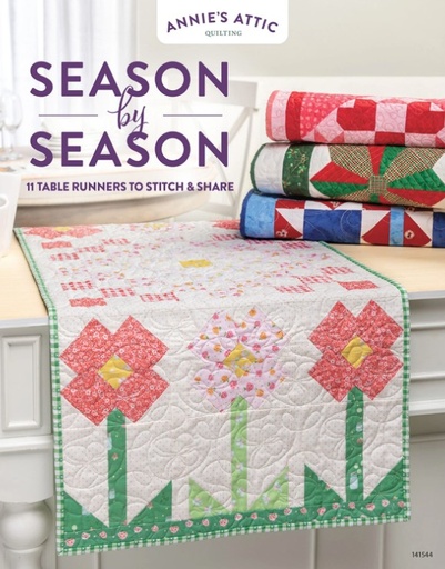 [AN-1415441] Season by Season Table Runner Pattern Book from Annie's
