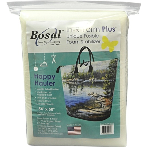 [BO-493B-58] Happy Hauler In-R-Form Double Sided Fusible Foam Stabilizer