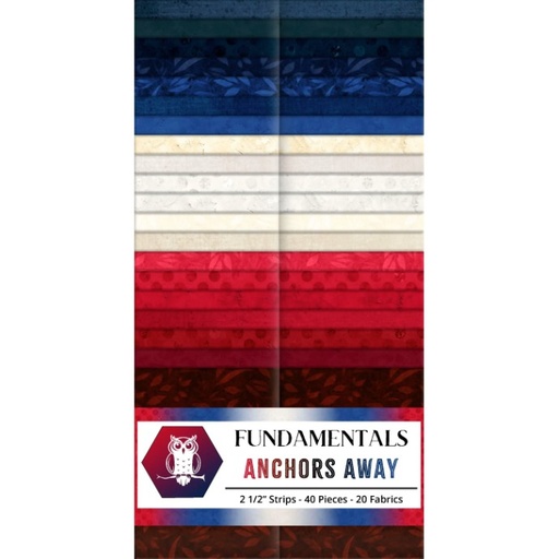 [LUM-NCHRSWY-2.5] Fundamentals Anchors Away Strip Pack from White Owl Textiles