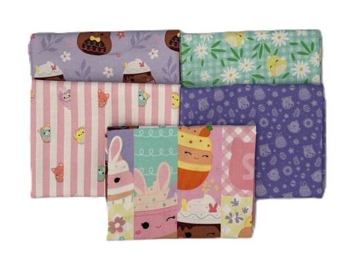 [PP-SpringSquFQB] Springtime Squishmallows Fat Quarter Bundle