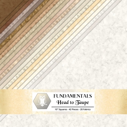 [LUM-HDTTP-10] Fundamentals Head to Taupe Stack from White Owl Textiles