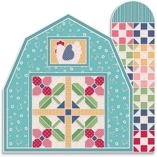 [RB-ST-46791] Farmer's Daughter Barn Scissor Minder by Lori Holt for Riley Blake Designs