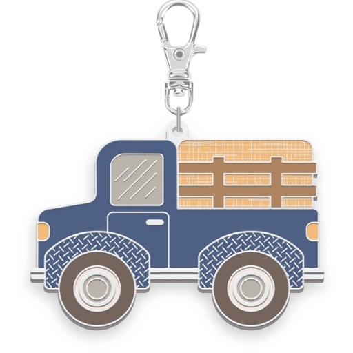 [RB-ST-46792] Farmer's Daughter Haulin' Hay Truck Happy Charm by Lori Holt for Riley Blake Designs