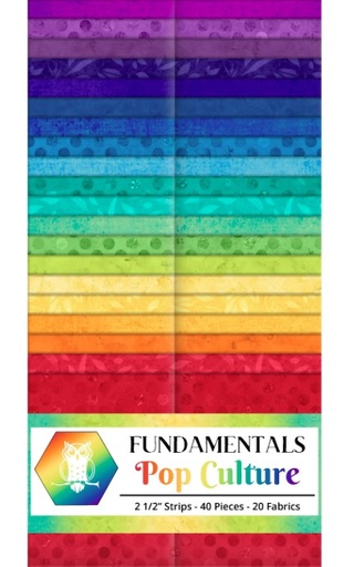 [LUM-PPCLTR-2.5] Fundamentals Pop Culture Strip Pack from White Owl Textiles
