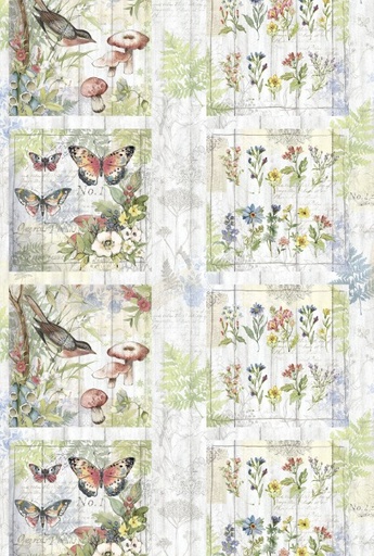 [LUM-W105-019025] Nature's Serenade Craft Panel by Susan Winget for Lumin Fabrics