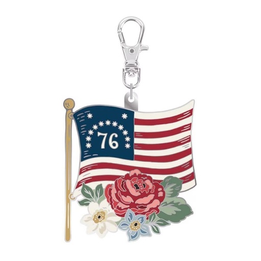 [RB-ST-46814] Independence Flag Enamel Charm from Riley Blake Designs
