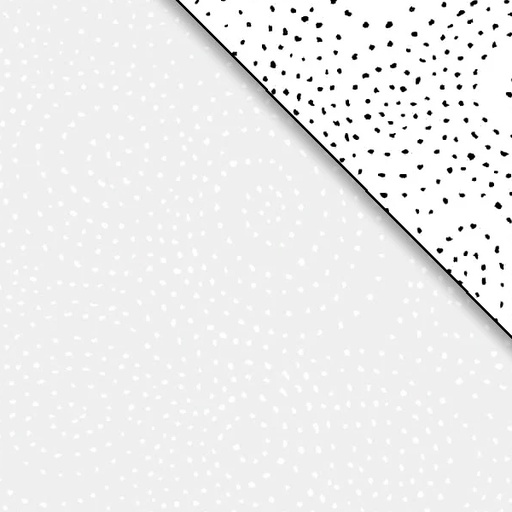 [PB-RAM600716-W] Ramblings 6 Swirl Dots White on White from P&B Textiles