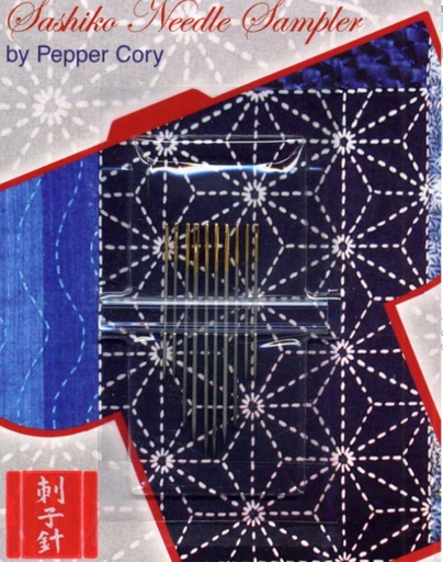 [CN-PC-1] Sashiko Needle Sampler by Pepper Cory