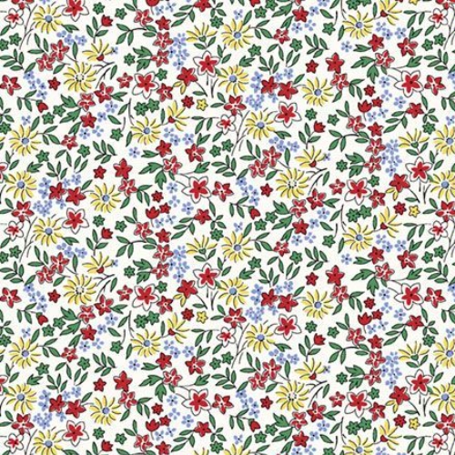 [MF-R351769D-MULTI] Aunt Grace Goes Bold Field Flowers Multi from Marcus Fabrics