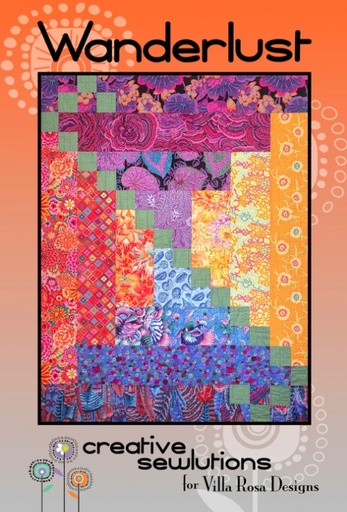 [VRD-CS-010] Wanderlust Quilt Pattern by Deanne Moore for Villa Rosa Designs
