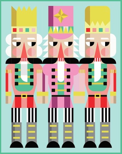 [FQB-SNFNTCRCKR] Son of a Nutcracker Quilt Pattern from Full Quilt Boogie
