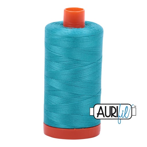 [MK-50-2810] Aurifil 50 Wt. Thread - Turquoise 2810