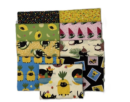[PP-FrruitCFQB] Furruit Cocktail Fat Quarter Bundle
