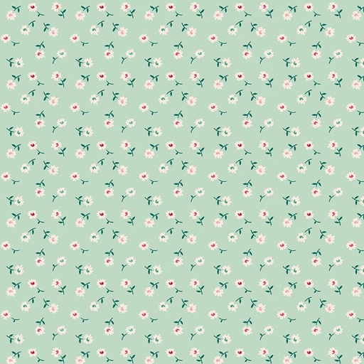 [RB-C17395-SAGE] Berry & Sage Daisy Sage by Lori Holt for Riley Blake