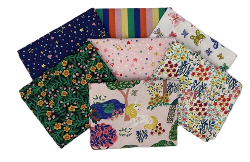 [PP-RainVaFQB] Rainbow Vale Fat Quarter Bundle by Windham