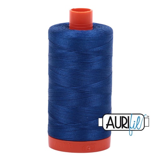 [MK-50-2740] Aurifil 50 Wt. Thread - Dark Cobalt 2740