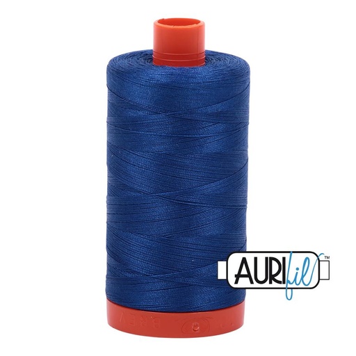 [MK-50-2740] Aurifil 50 Wt. Thread - Dark Cobalt 2740