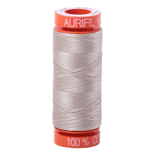[MK-50SP200-6711] Aurifil 50 Wt. Thread - Pewter 6711