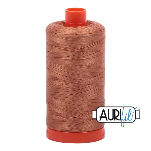 [MK-50-2330] Aurifil 50 Wt. Thread -  Light Chestnut 2330