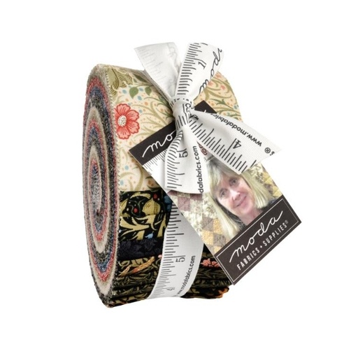 [MOD-13380-JR] Morris Muse Jelly Roll by Barbara Brackman for Moda Fabrics