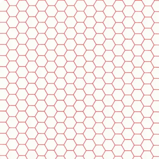 [RB-C6387-RED] Backgrounds Honeycomb Red by Lori Holt for Riley Blake