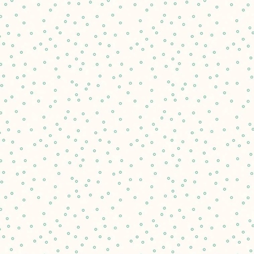[RB-C6384-SEAGLASS] Bee Backgrounds Tiny Circles Seaglass by Lori Holt for Riley Blake