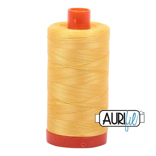 [MK-50-1135] Aurifil 50 Wt. Thread -  Yellow 1135
