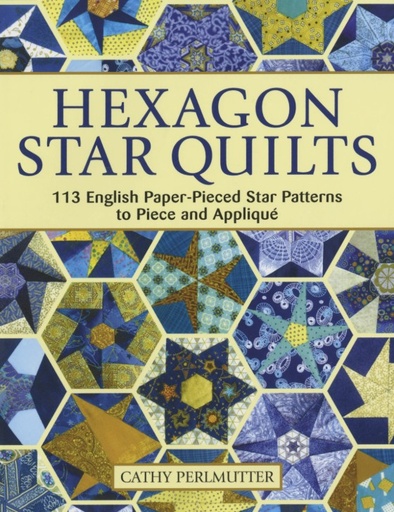 [CTP-11404] Hexagon Star Quilts by Cathy Perlmutter