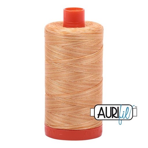 [MK-50-4150] Aurifil 50 Wt. Thread - Creme Brule Variegated 4150