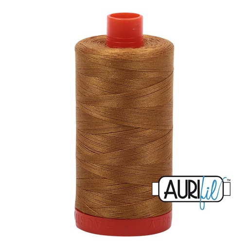 [MK-50-2975] Aurifil 50 Wt. Thread - Brass 2975