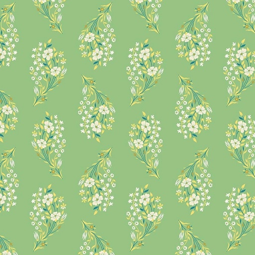 [RB-C17422-GREEN] Peach Cobbler Daydream Green from Riley Blake